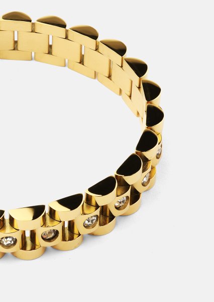 Bracelet Bold Elegance - 18k Plaqué or