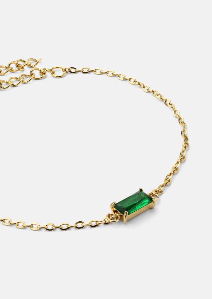 Bracelet Emeraldis - 18k Plaqué or