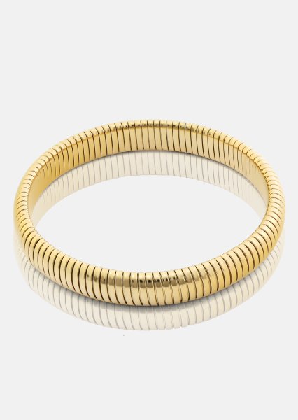 Bracelet Sculpted Coil - 18k Plaqué or