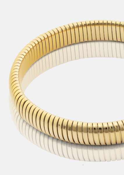 Bracelet Sculpted Coil - 18k Plaqué or