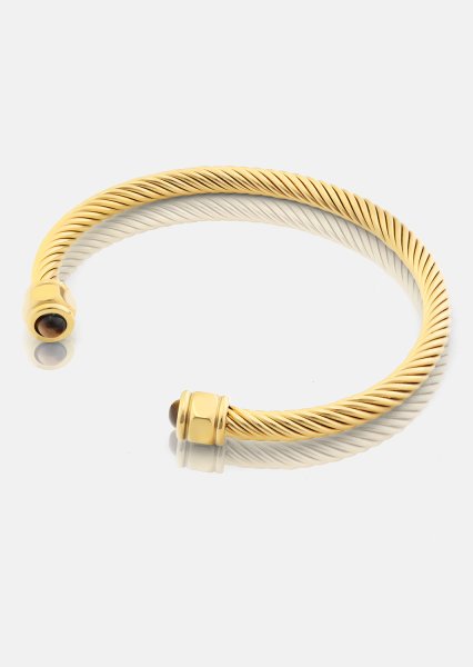 Bracelet Aumaura Brown - 18k Plaqué or