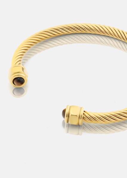 Bracelet Aumaura Brown - 18k Plaqué or