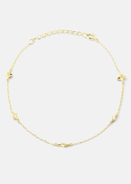 Bracelet Starlight Charm - 18k Plaqué or