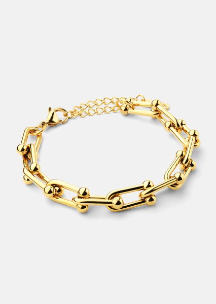 Bracelet - 18k Plaqué or