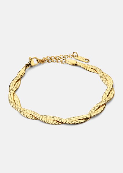 Bracelet Twist Glow - 18k Plaqué or