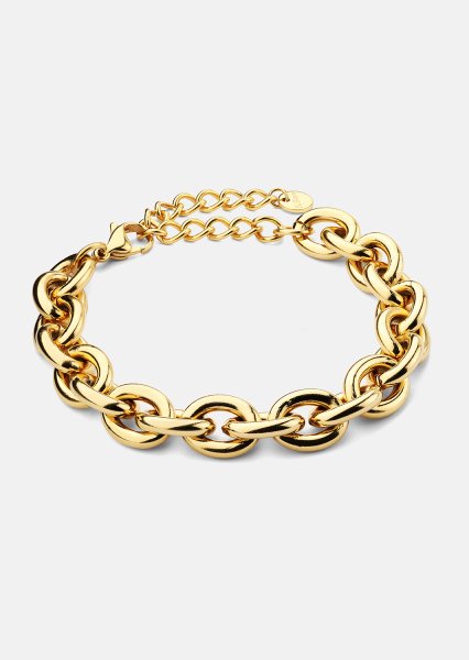 Bracelet Bold Chain - 18k Plaqué or