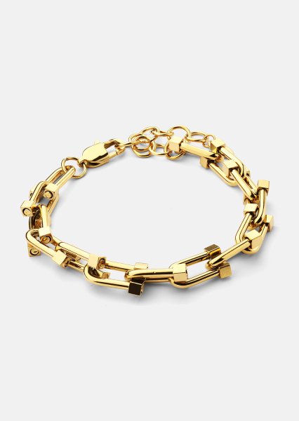 Bracelet Link Luxe - 18k Plaqué or