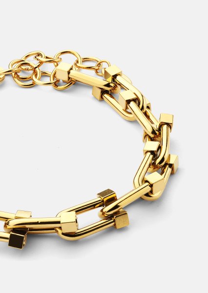 Bracelet Link Luxe - 18k Plaqué or