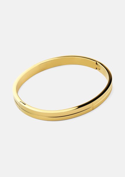 Bracelet Linea Gold Bangle - 18k Plaqué or