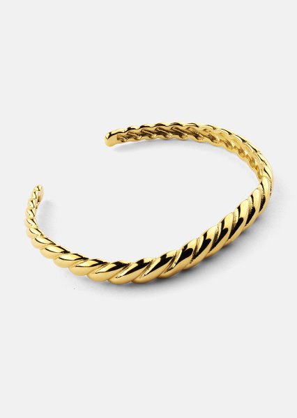 Bracelet Twist Glow - 18k Plaqué or