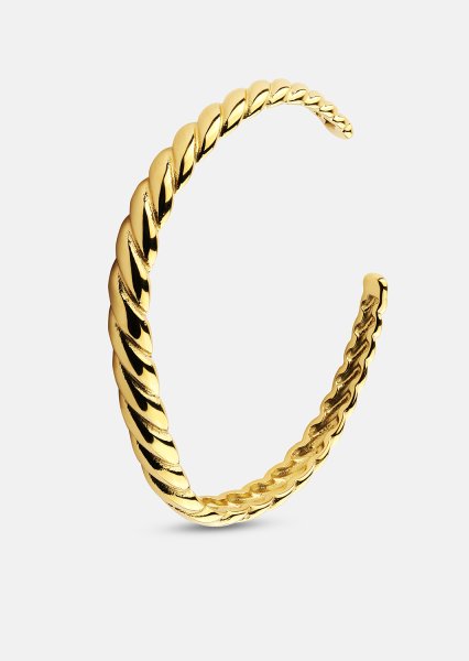 Bracelet Twist Glow - 18k Plaqué or