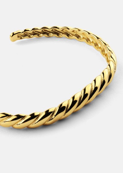Bracelet Twist Glow - 18k Plaqué or