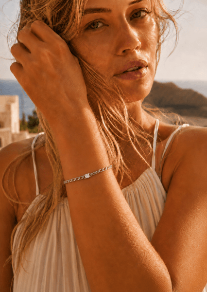 Bracelet Pulse – Plaqué argent