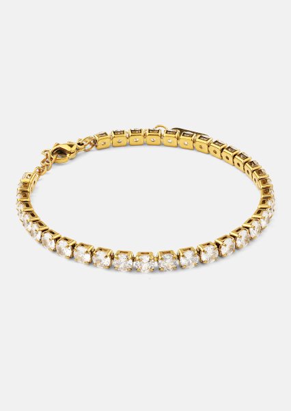 Bracelet Gloria Band 4mm - 18k Plaqué or