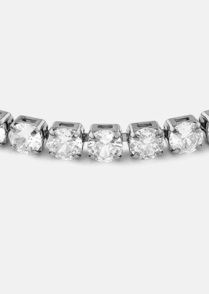 Bracelet Gloria Band 4 mm - Plaqué argent