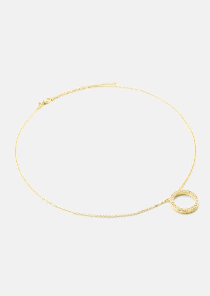 Collier Cirque Éclat - 18k Plaqué or