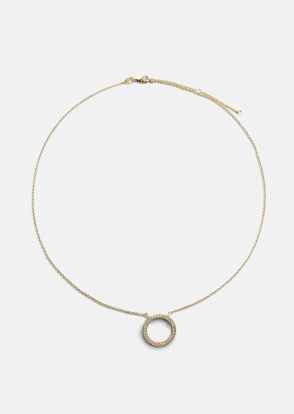 Collier Cirque Éclat - 18k Plaqué or