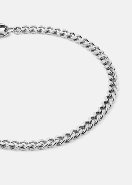 Silver Link Chain Bracelet - Plaqué argent