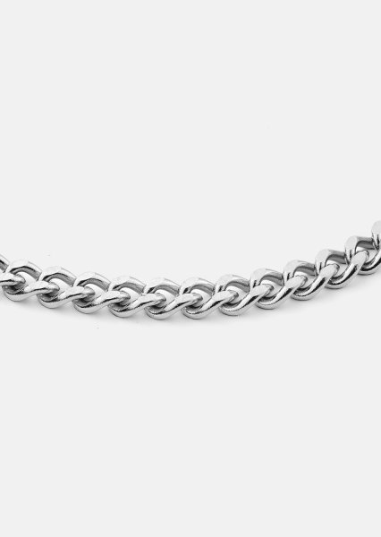 Silver Link Chain Bracelet - Plaqué argent