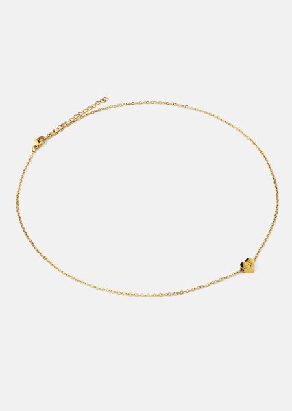 Collier Heart Letter A-N - 18k Plaqué or
