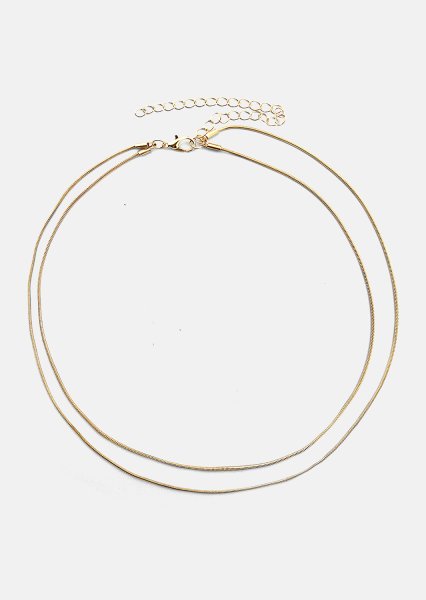 Collier Duo - 18k Plaqué or