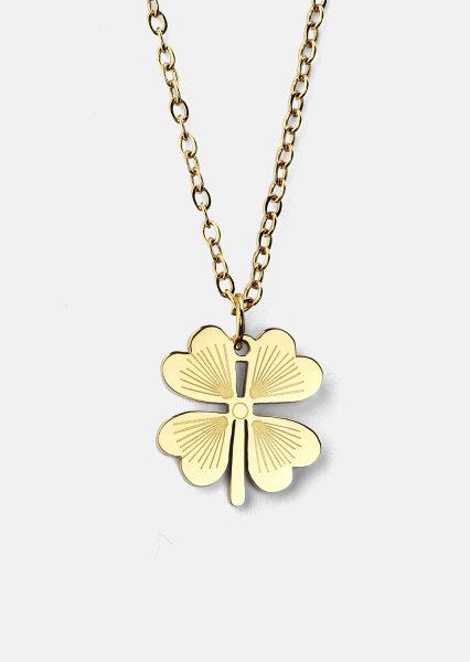 Collier Lucky – 18k Plaqué or