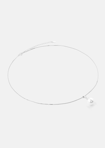 Collier Isla Pearl - Plaqué argent