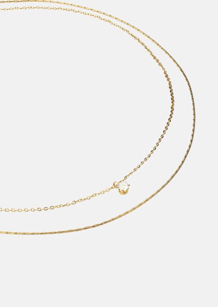 Collier Celeste – 18k Plaqué or