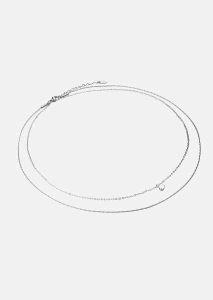 Collier Celeste – Plaqué argent