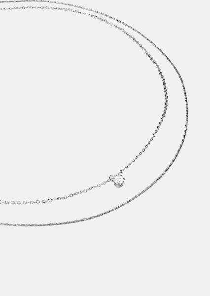 Collier Celeste – Plaqué argent