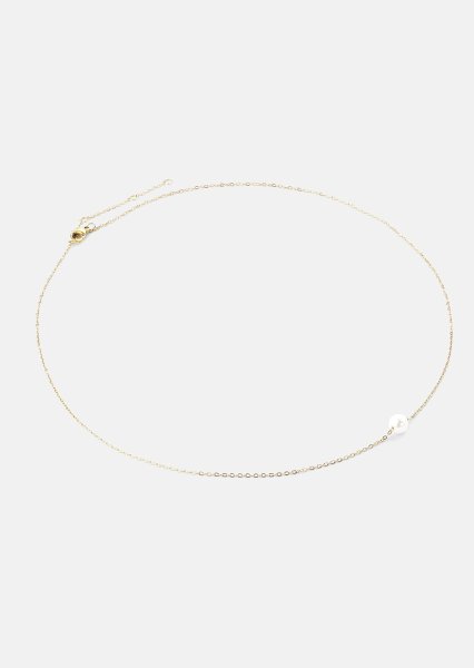 Collier Mini Pearl - 18k Plaqué or