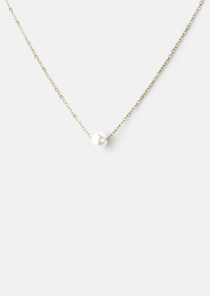 Collier Mini Pearl - 18k Plaqué or