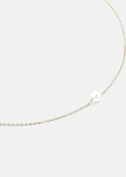 Collier Mini Pearl - 18k Plaqué or