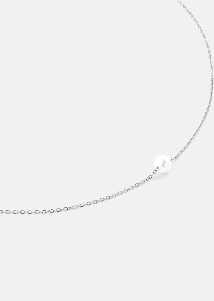 Collier Mini Pearl - Plaqué argent