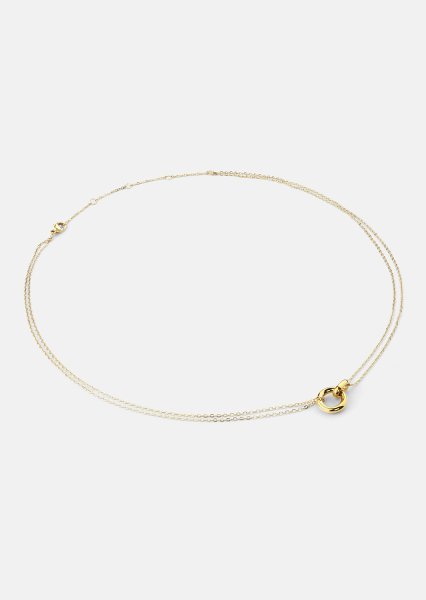 Collier Orbit – 18k Plaqué or