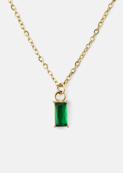 Collier Emeraldis - 18k Plaqué or