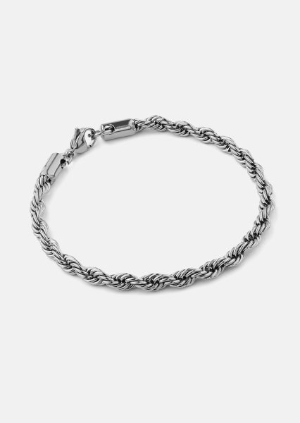 Bracelet Twist – Plaqué argent