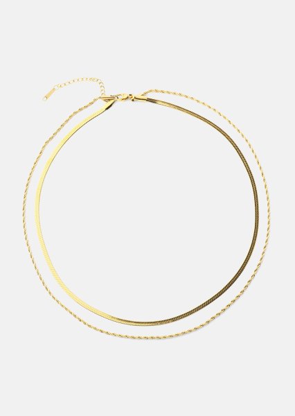 Verona Collier – 18k Plaqué or