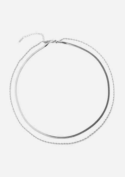 Verona Collier – Silver Plated