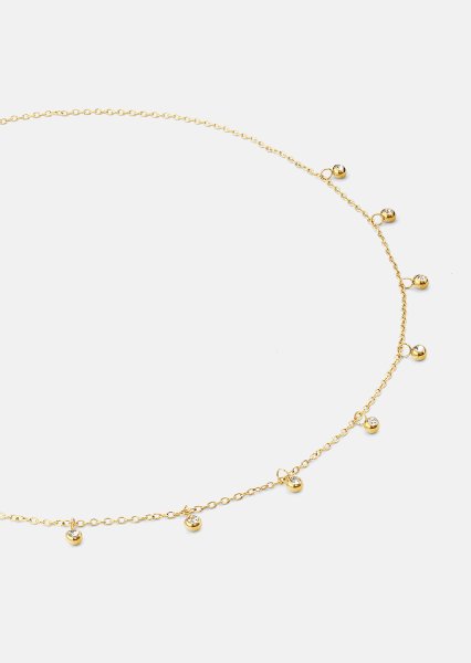 Pure Radiance Collier – 18k Plaqué or