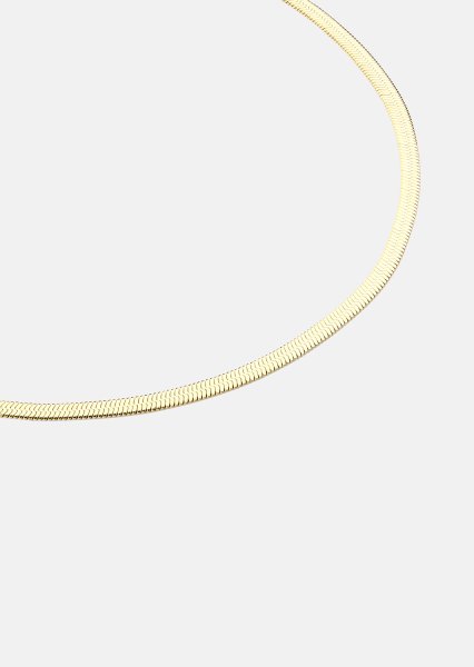 Collier Silhouette Grace – 18k Plaqué or