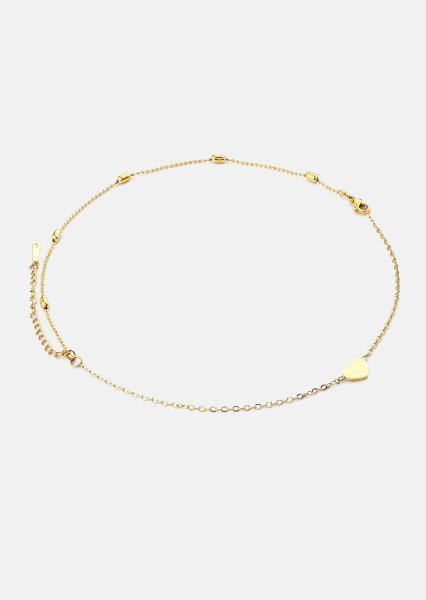Bracelet Heart Chain – 18k Plaqué or