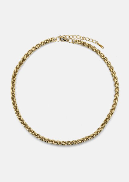 Collier Royal Twist - 18k Plaqué or