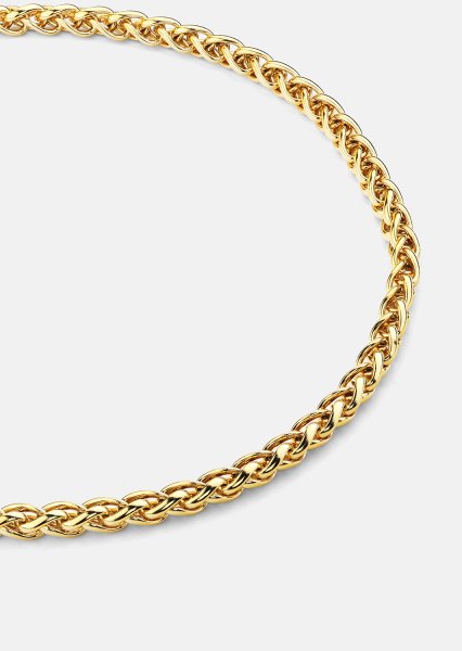 Collier Royal Twist - 18k Plaqué or