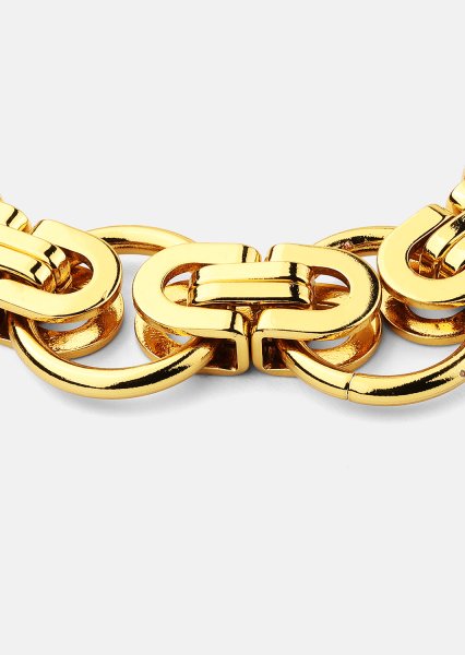 Bracelet Geo Loop - 18k Plaqué or