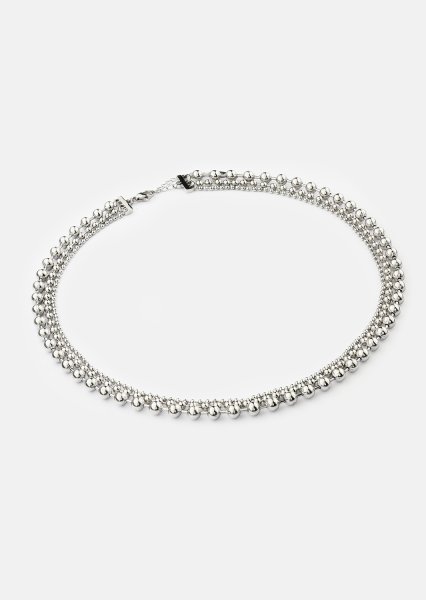 Collier Layered Shine – Plaqué argent
