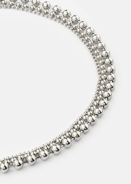 Collier Layered Shine – Plaqué argent