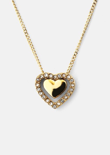 Collier Golden Heart - 18k Plaqué or