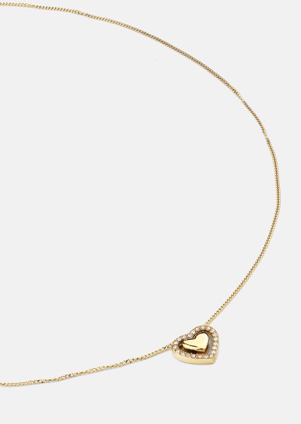 Collier Golden Heart - 18k Plaqué or