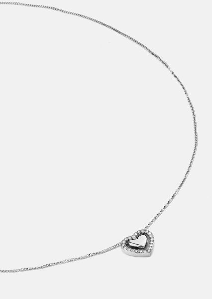 Collier Heart Glow – Plaqué argent